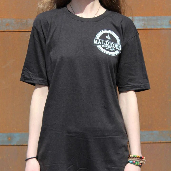 Bitches Against Bullshit Malicious Crew Neck T-Shirt - Black Frost - Malicious Women Co. - Apparel